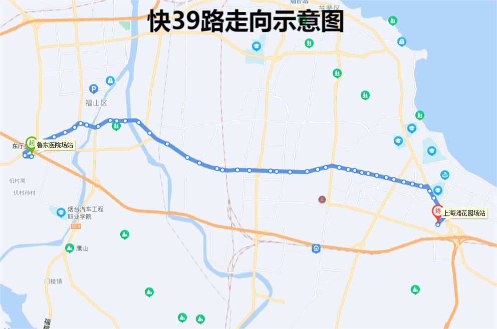 潍坊39路公交车路线图图片